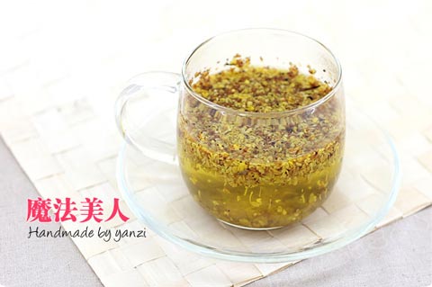 自制冰糖桂花茶——簡單的美白排毒茶